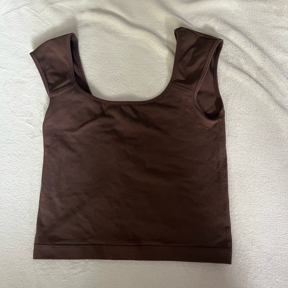 Garage Tops - Garage Brown Tank Top